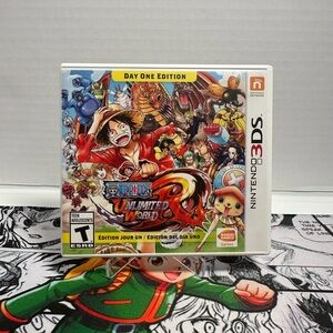 Nintendo 3DS One Piece: Unlimited World R Day One Edition